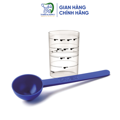 Chén + bay trộn, muỗng + chum đong nước trộn bột thạch cao Cavex