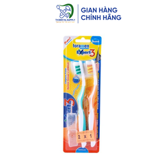 Bàn chải đánh răng Foramen Expert 3 Soft/ Medium (2X1)