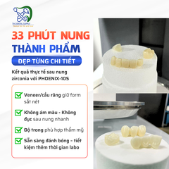 Lò nung nhanh zirconia USTHERMO-10S