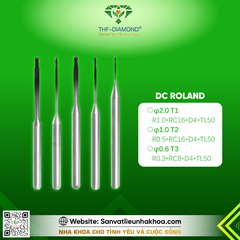 Mũi Bur Kim Cương THF-DIAMOND DC Roland