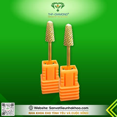 Mũi mài nhựa Carbide Titan mạ vàng