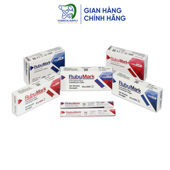 Giấy cắn 2 mặt - Xanh /Đỏ Ruby Mark Articulating Paper