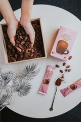 Bột Cacao dinh dưỡng Scho - Scho Sweet Treat hộp 10 gói x 20g - Hương vị ngọt thanh, sánh mịn, bọt kem tan chảy
