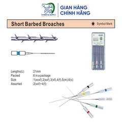 Trâm gai SHORT BARBED BROACHES