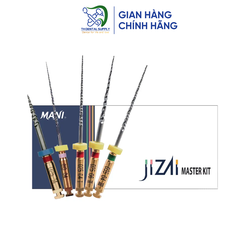 Trâm Máy Dẻo NITi Mani JIZAI FILES STANDARD KIT (vỉ 3 mũi đủ số)