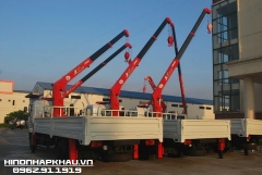 Xe tải Hino 500 gác cẩu Unic URV370 - Xe Hino FC9JLSW gác cẩu Unic URV370
