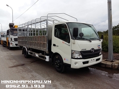 Giá xe tải mui bạt 5 tấn Hino XZU730L - Giá xe tải Hino XZU730 mui bạt 5 tấn dài 5,7m