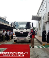 Xe Hino 3 chân Euro 4 | Xe tải Hino 15 tấn | Hino FL8JT7A thùng dài 7,9m