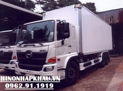 Xe thùng bảo ôn 15 tấn Hino 3 chân FL8JT7A thùng dài 7.7m