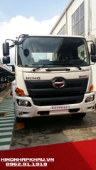 Xe tải Hino 24 tấn thùng ngắn FL8JT7A - Xe Hino 3 chân FL8JT7A Euro 4