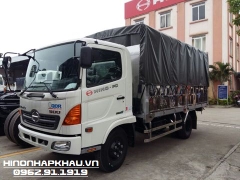 Xe tải Hino 6.4 tấn thùng ngắn 4.3m