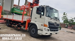 Cẩu Kanglim 5 tấn 6 khúc KS1056 lắp trên xe hino 8 tấn FG8JT7A