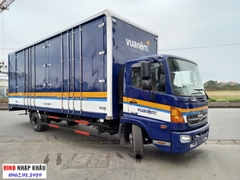 Xe tải thùng chở Pallet điện tử 3.45 Tấn Hino FC9JNTC thùng dài 7m3