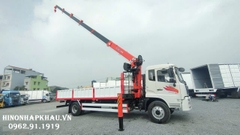 Xe Tải Cẩu Dongfeng B180 E5 Gắn Cẩu Kanglim 5 Tấn 6 Khúc KS1056