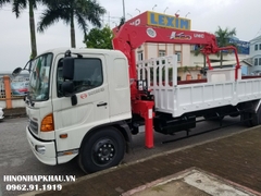 Xe Hino 500 FG Gắn Cẩu 5 Tấn 3 Khúc UR-V553 Unic