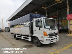 Xe tải Hino 6.4 tấn thùng mui bạt dài 7.2m - Model Hino FC9JNTA