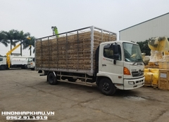 Xe tải Hino FC9JJTC chở gia cầm | Xe tải Hino 6 tấn chở gia cầm thùng dài 5,6m