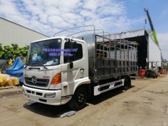 Xe tải Hino 6.5 tấn mui bạt thùng dài 5.7m