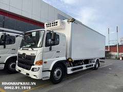 Xe Tải Đông Lạnh 8 Tấn Hino FG8JP8A-PGV Chở Thịt Lợn Heo Thùng Dài 7M