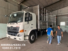 Ô Tô Tải 9,2 Tấn Mui Bạt Hino 500 FG8JP8A Thùng Dài 6,3m