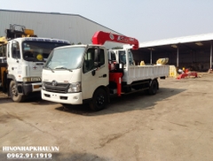 Xe Cẩu Unic 3 Tấn UR-V343K Lắp Hino 300 XZU730