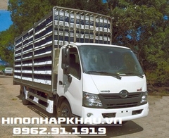 Xe chở gia cầm gà vịt 3,5 tấn Hino thùng dài 5,9m - Model Hino XZU730L