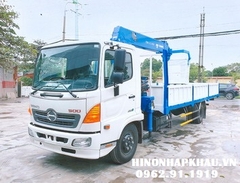 Xe Cẩu Nâng Người Hino 500 FC Gắn Cẩu 3 Tấn 6 Đốt Tadano TM-ZE306MH