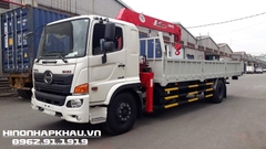 Xe Hino nâng tải FG8JPSN gắn cẩu Unic 5 tấn 4 đốt URV554 nhập khẩu