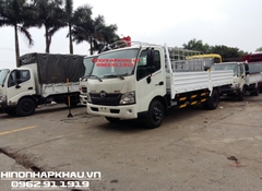 Xe thùng lửng 4 tấn Hino thùng dài 4.6m - Model XZU720