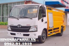 Ô tô xi téc phun nước áp lực cao 3 khối (3m3) Hino 300