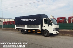 Xe tải Hino XZU730 mui bạt dài 5,8m - Xe tải Hino 5 tấn XZU730L thùng mui bạt dài 5,8m