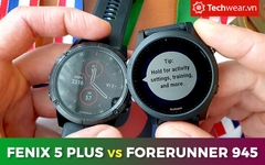 So sanh Garmin Forerunner 945 va Garmin Fenix 5 Plus Techwear.VN