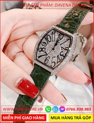 dong-ho-cap-doi-davena-automatic-mat-oval-full-da-swarovski-day-da-xanh-la-timesstore-vn