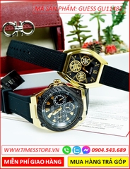 dong-ho-cap-doi-guess-mat-chronograph-vang-gold-day-silicone-timesstore-vn