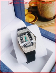 dong-ho-cap-doi-hanboro-automatic-mat-oval-dinh-da-swarovski-day-silicone-timesstore-vn