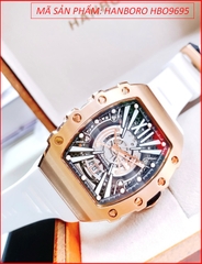 dong-ho-cap-doi-hanboro-automatic-mat-oval-rose-gold-day-silicone-trang-timesstore-vn