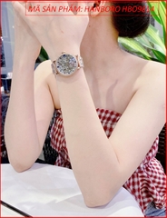 dong-ho-cap-doi-hanboro-automatic-mat-xanh-dinh-da-day-rose-gold-timesstore-vn