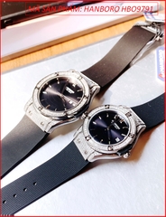 dong-ho-cap-doi-hanboro-tua-hublot-mat-dinh-da-day-sillicone-timesstore-vn