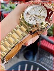 dong-ho-cap-doi-michael-kors-mat-trang-chronograph-day-vang-gold-timesstore-vn