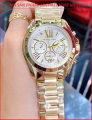 dong-ho-cap-doi-michael-kors-mat-trang-chronograph-day-vang-gold-timesstore-vn