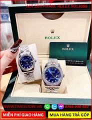 dong-ho-cap-doi-rolex-f1-automatic-mat-xanh-duong-day-kim-loai-timesstore-vn