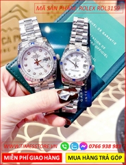 dong-ho-cap-doi-rolex-f1-oyster-datejust-mat-trang-day-kim-loai-timesstore-vn