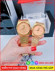 dong-ho-cap-doi-tissot-prx-mat-tron-day-kim-loai-vang-gold-timesstore-vn