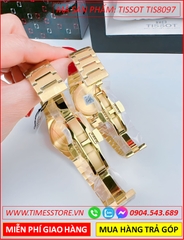 dong-ho-cap-doi-tissot-prx-mat-tron-trang-day-vang-gold-timesstore-vn