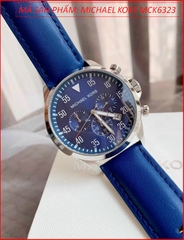 dong-ho-michael-kors-nam-cgronograph-mat-xanh-day-da-xanh-duong-dep-gia-re-timesstore-vn