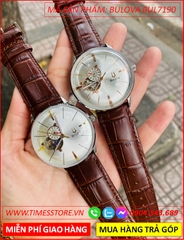 dong-ho-nam-bulova-automatic-mat-trang-lo-tim-day-nau-timesstore-vn