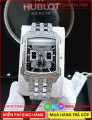 dong-ho-nam-bulova-octava-mat-chu-nhat-den-day-kim-loai-dinh-da-timesstore-vn