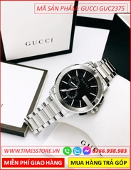 dong-ho-nam-gucci-chrono-mat-tron-den-day-kim-loai-timesstore-vn