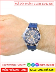 dong-ho-nam-guess-chronograph-mat-xanh-day-silicone-xanh-duong-timesstore-vn