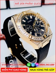 dong-ho-nam-guess-mat-chronograph-full-da-vang-gold-day-silicone-timesstore-vn